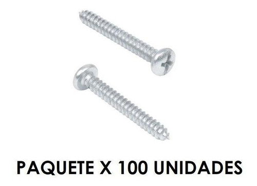 Tornillo Goloso 10*1 1/4 Pulgada Por 100 Unidades