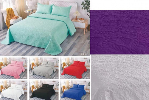 Cobertor 1,5 Plazas Verano Unicolor Cobertor Verano Quilt