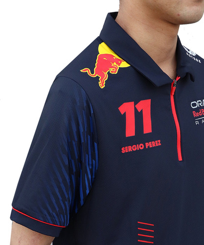 Playera Polo Niño Sergio Perez Red Bull F1 Checo Linea 2023