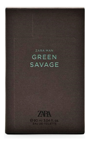 Perfume Zara Green Sauvage 90ml Edt Original