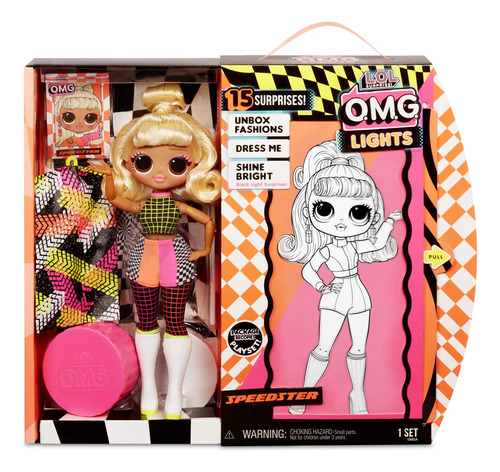 L.o.l. ¡sorpresa! Dios Mio. Muñeca Fashion Lightster Con 1