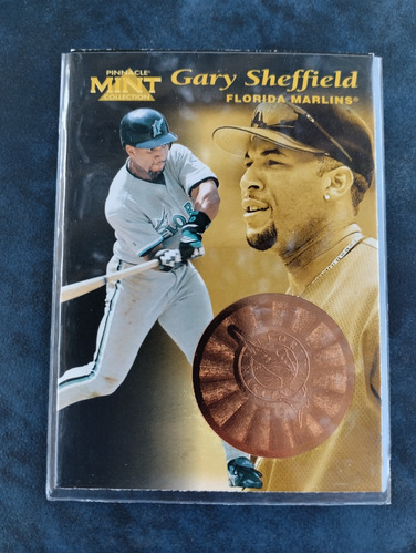 1997 Pinnacle Mint Collection Gary Sheffield 23/30