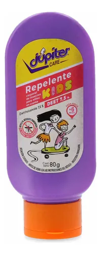 Repelente En Aerosol Kids Crema Jupiter 80 Grs