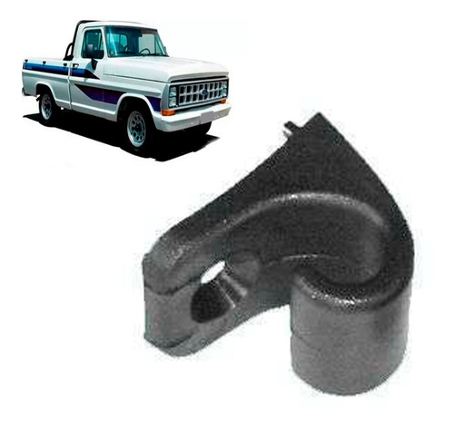 Imagem 1 de 3 de Suporte Quebra Sol ( Preto ) Ford F1000
