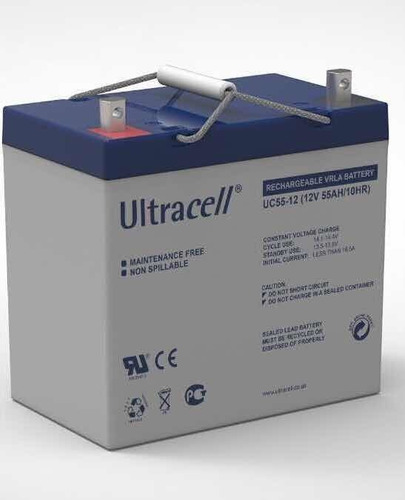 Batería 12v55ah Ultracell P/movilidad Electr,herram. Electr