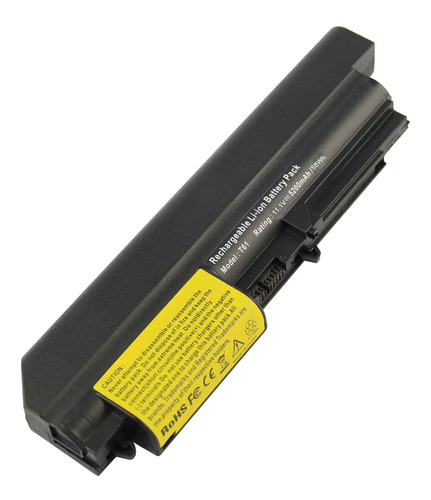 Bateria 6 Celdas Para Ibm/lenovo 42t4533 42t4652 43r2499 Thinkpad R400 T400 Thinkpad Widescreen R61i T61p Thinkpad Wides