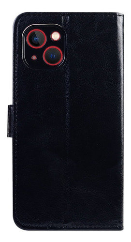 Capa Carteira + Película Privacidade P/ iPhone 13 6.1