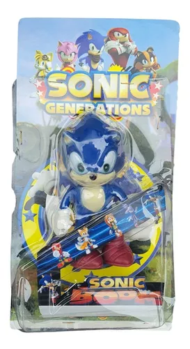 Fantasia Infantil Menino Sonic Com Máscara E Boneco