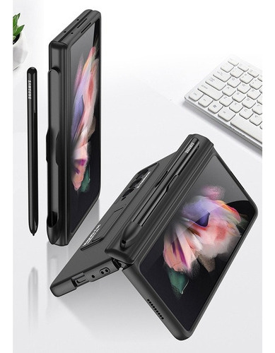 1 Funda Con Tapa For Samsung Galaxy Z Fold3 5g
