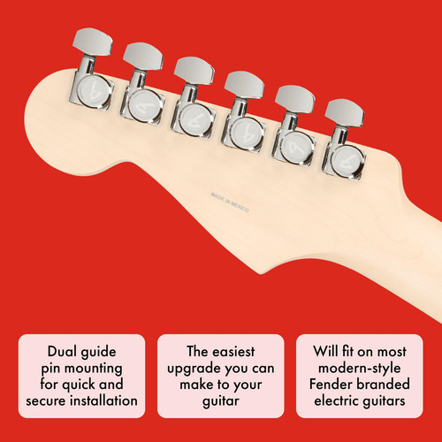 Afinadores De Guitarra Fender Locking Tuners Stratocaster Po