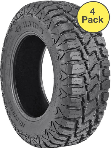 Paq 4 Llantas Haida Hd878 R/t 33x12.50r22lt 114q 10pr Bsw 