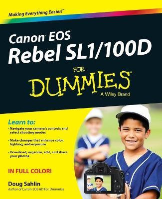 Libro Canon Eos Rebel Sl1/100d For Dummies - Doug Sahlin