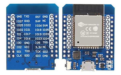 D-flife Esp32 D1 Mini Nodemcu Esp-wroom-32 Wlan Wifi