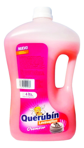 Detergente Lavavajillas Querubin Cremoso X 4lts Oferta!!!