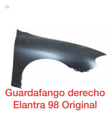 Guardafango Delantero Derecho Elantra98