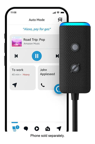 Amazon Echo Auto 2da Gen Manos Libres Bluetooth Con Alexa