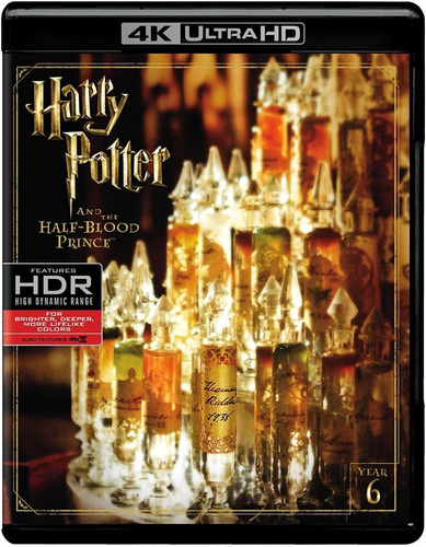 Harry Potter Y El Misterio Del Principe 4k Blu Ray Nuevo