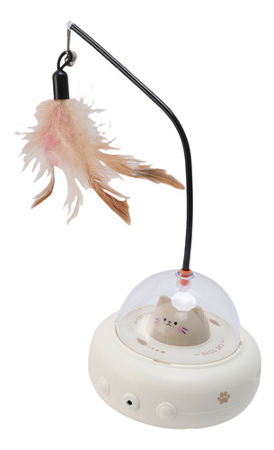 Varita Interactiva Automática Con Forma De Plumas Para Gatos
