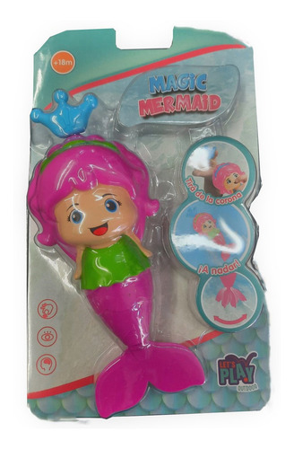 Imagen 2 de 4 de Sirenita Magic Mermaid Tira Su Corona Y Nada Jeg Ikout0012