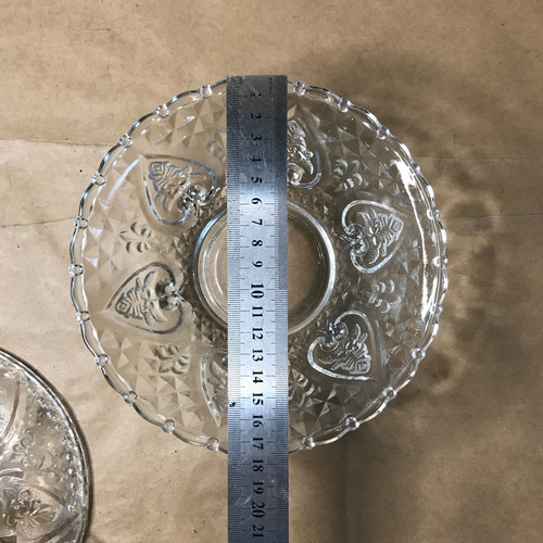 Baleiro Cristal = Baccarat Murano Floral Antigo Usado (Usado)