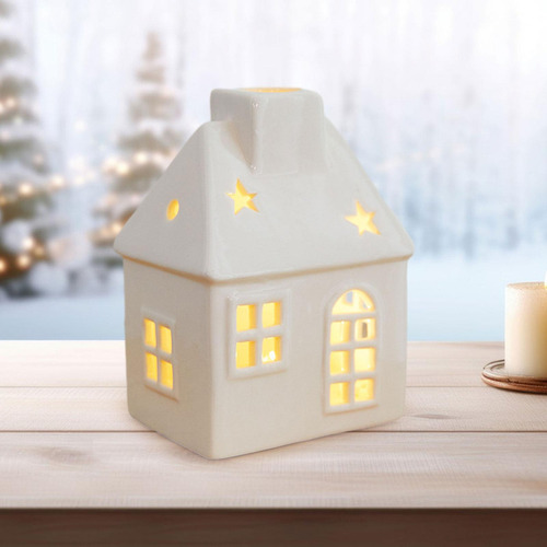 Js Aldeia De Natal Iluminada Decorações De Natal Estilo D