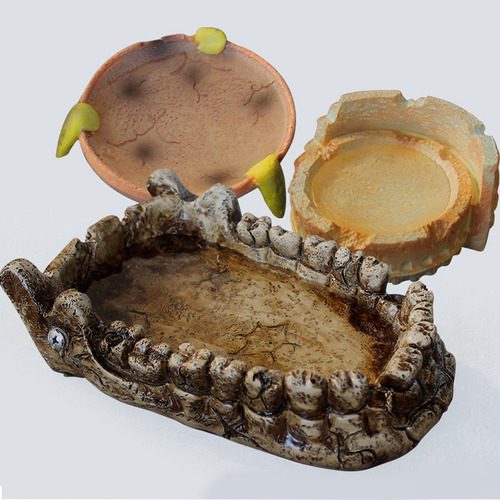 Decoraciones De Resina De Tortuga De Alimentación De