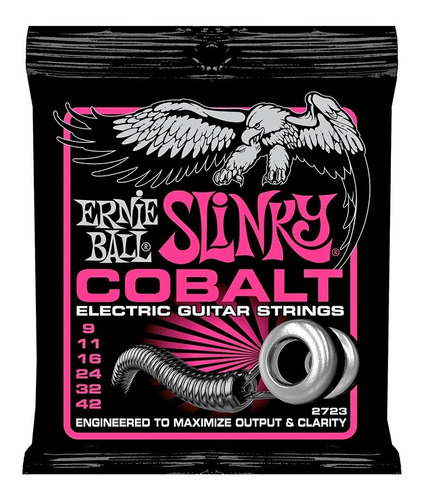 Ernie Ball 2723 Cobalt 009 Encordado Guitarra Electrica