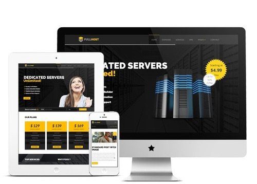 Fullhost Responsive Template Html