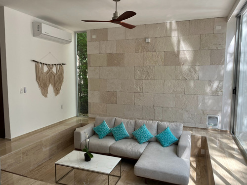 Imagen 3 de 19 de Preciosa Casa A Estrenar En Playa Del Carmen