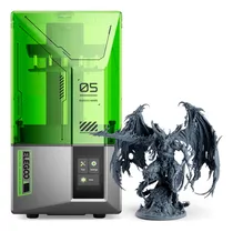 Comprar Impresora 3D Elegoo Mars 5 color verde 220V con tecnología de impresión SLA