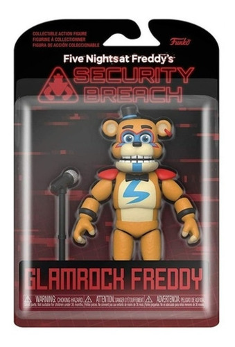 Five Nights At Freddy S Glamrock Freddy Funko Figura