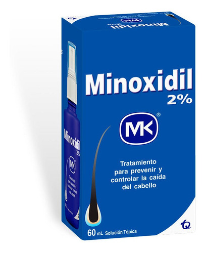 Imagen 1 de 1 de Minoxidil Mk Al 2% Frasco X 60 Ml