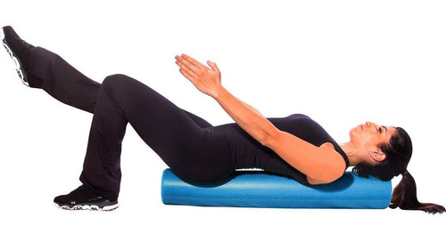 Imagem 2 de 7 de Rolo Em Eva Para Exercícios Yoga E Pilates Acte T154