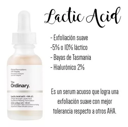 Lactic Acid 5% + HA The Ordinary