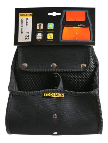 Imagen 2 de 4 de Clavera Doble Para Albañil Constructor Toolmen T32