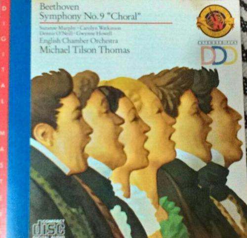 Cd Beethoven - Sinfonia No 9 - Michael Tilson Thomas