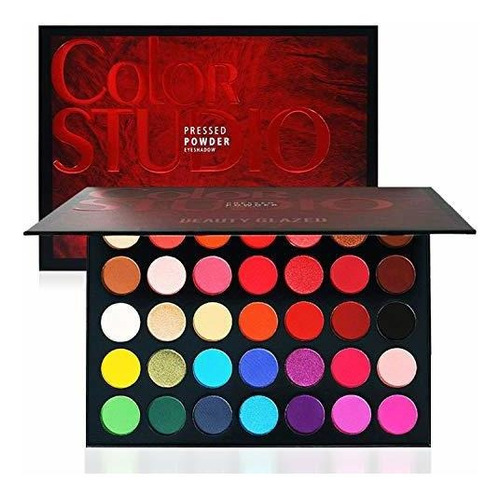 Sombras De Ojos - 35 Colors Famous Eyeshadow Palette Color S