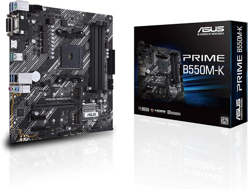 Mother Asus Prime B550 Para Socket Amd Am4 Hdmi Vga Dvi-d