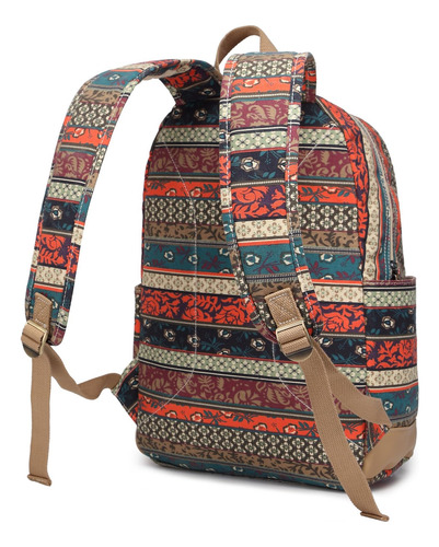 Kinmac Nova Mochila Boêmia Para Laptop Com Alças Acolchoadas