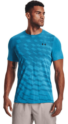 Camiseta Hombre Ua Seamless Radial S 1370448-419-biv