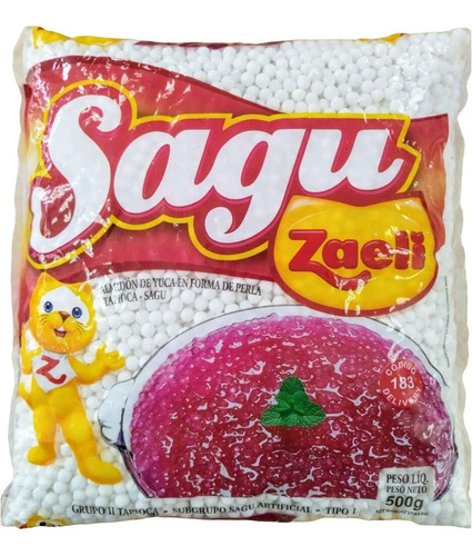 Sagú Postre Brasileño X 500 Gramos