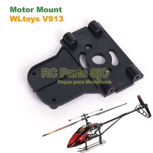 Fixação Motor Principal Motor Mount Helicoptero V913 Wltoys