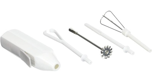 Mini Mezclador P Batidos Portatil Color Blanco Batidor Ant