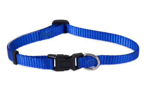 Petmate Collar Ajustable De Nylon Azul Talla S
