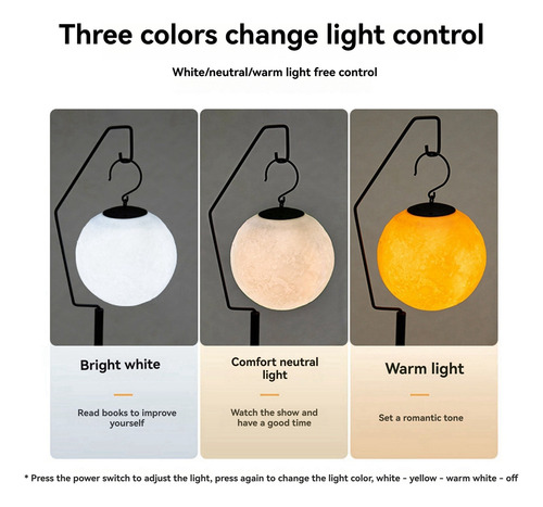 Luz Led Para Acampar Al Aire Libre, Impermeable, Colgante, L