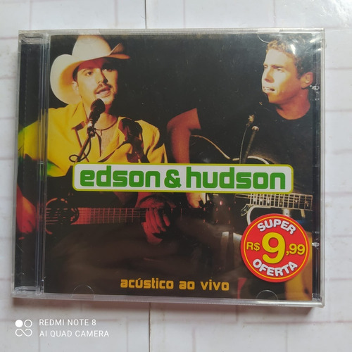 Cd Edson E Hudson - Acústico Ao Vivo ( Lacre De Fábrica )