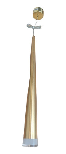Lampara CoLG Integral Cilindrica 5,5cm 3w Dorada Luxolar