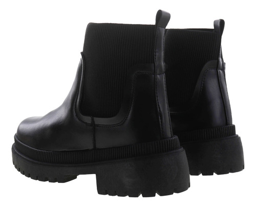 Imagen 4 de 4 de Botines Botas Básicas Dama Chunky Elástico Erez