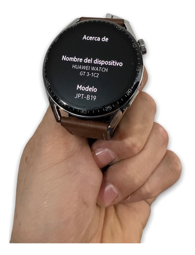 Imagen 3 de 4 de Mica Protector 3d Compatible Reloj Huawei Watch Gt3 - Jptb19