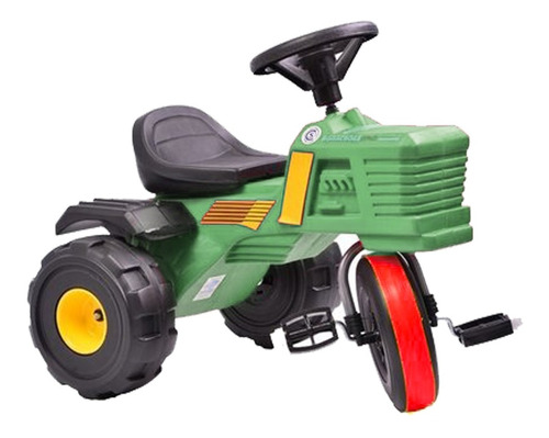 Triciclo Tractor A Pedal Rodacross 2 A 4 Años C/direccion